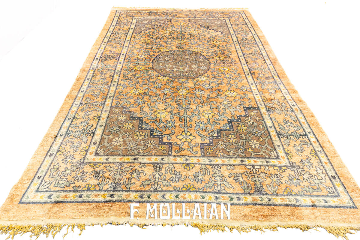 Imperial Palace Silk & Metal Chinese Rug n°:724181